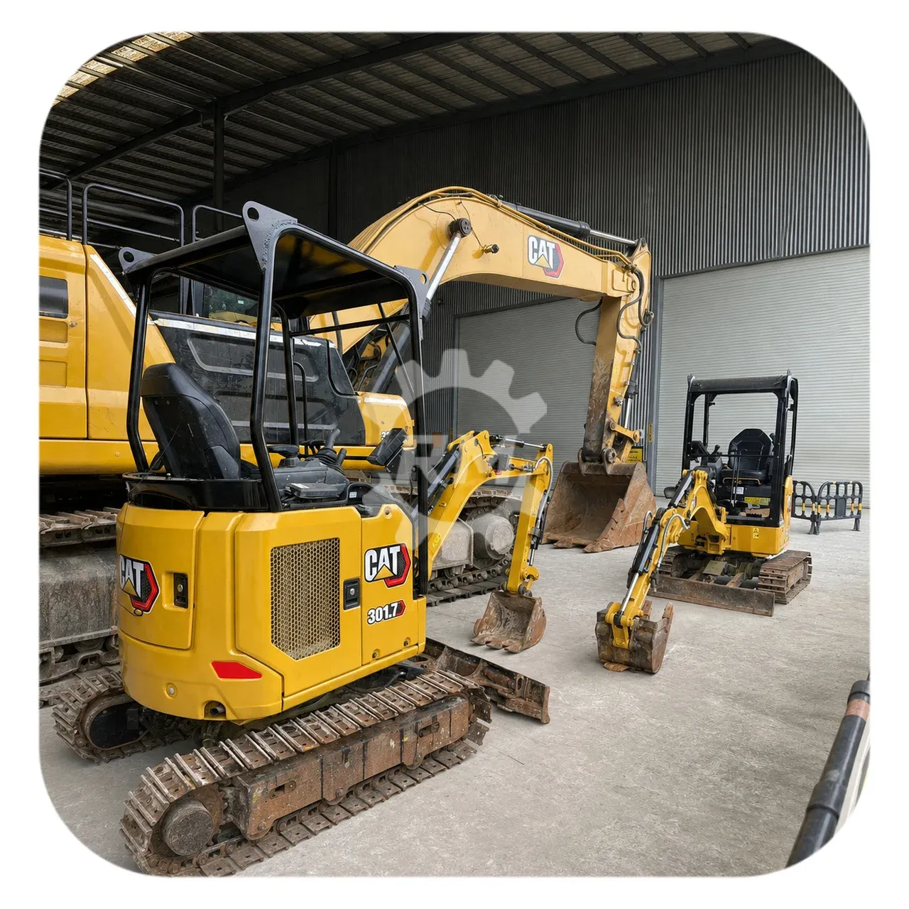 Reconditioned CAT 301.7 CR Mini Excavator
