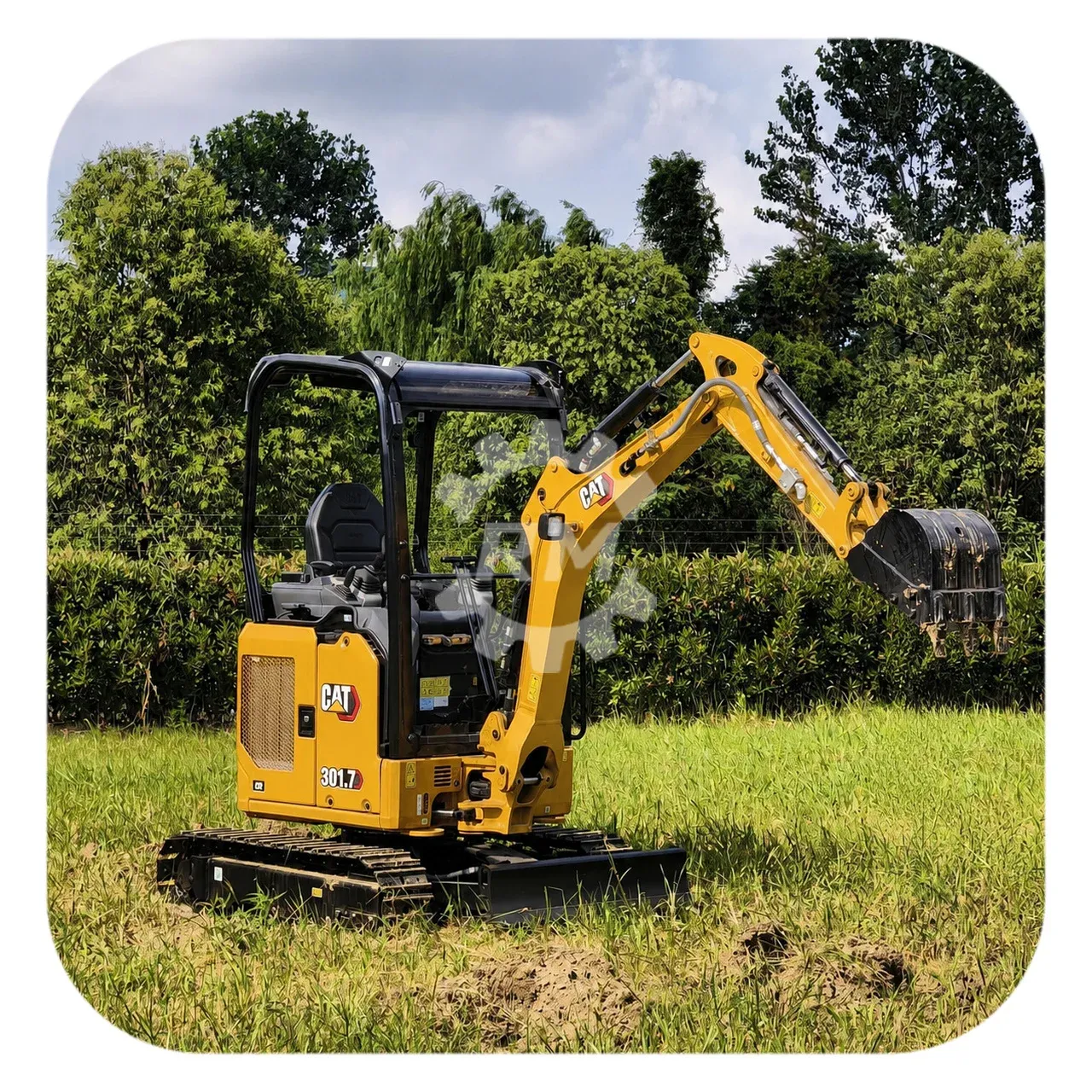 Refurbished CAT 301.7 CR Mini Excavator