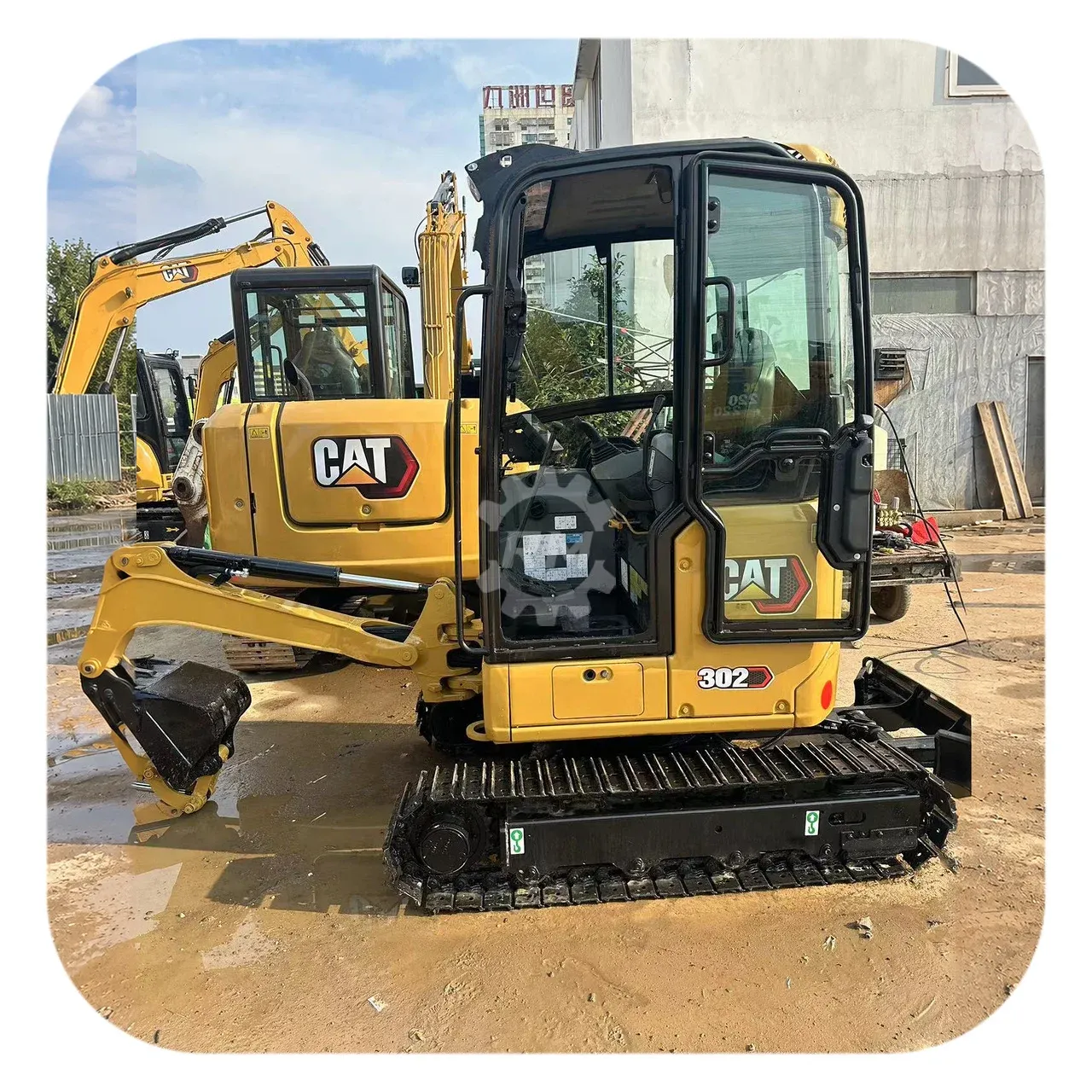 Refurbished CAT 302 CR Mini Excavator