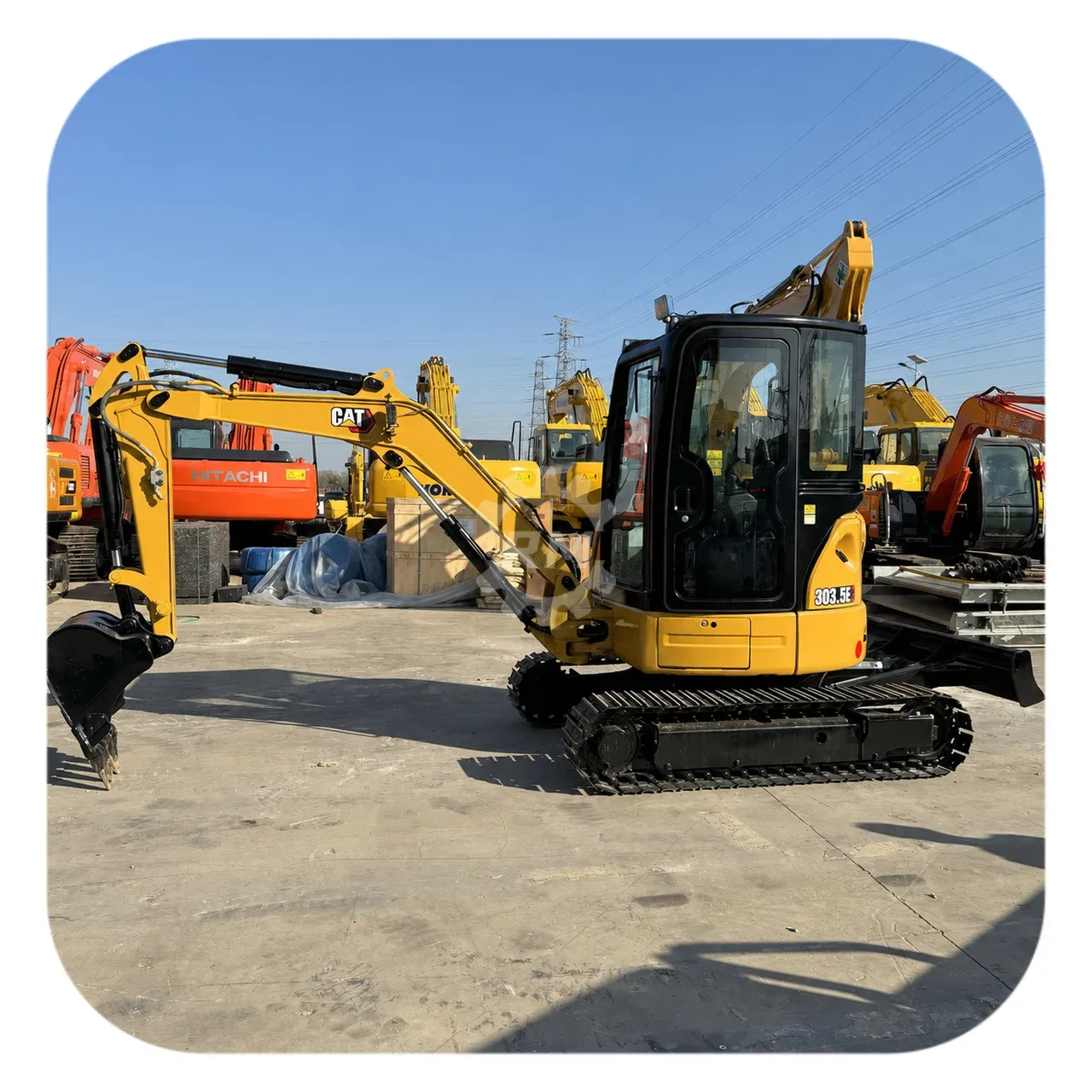 Refurbished CAT 303.5E Mini Excavator