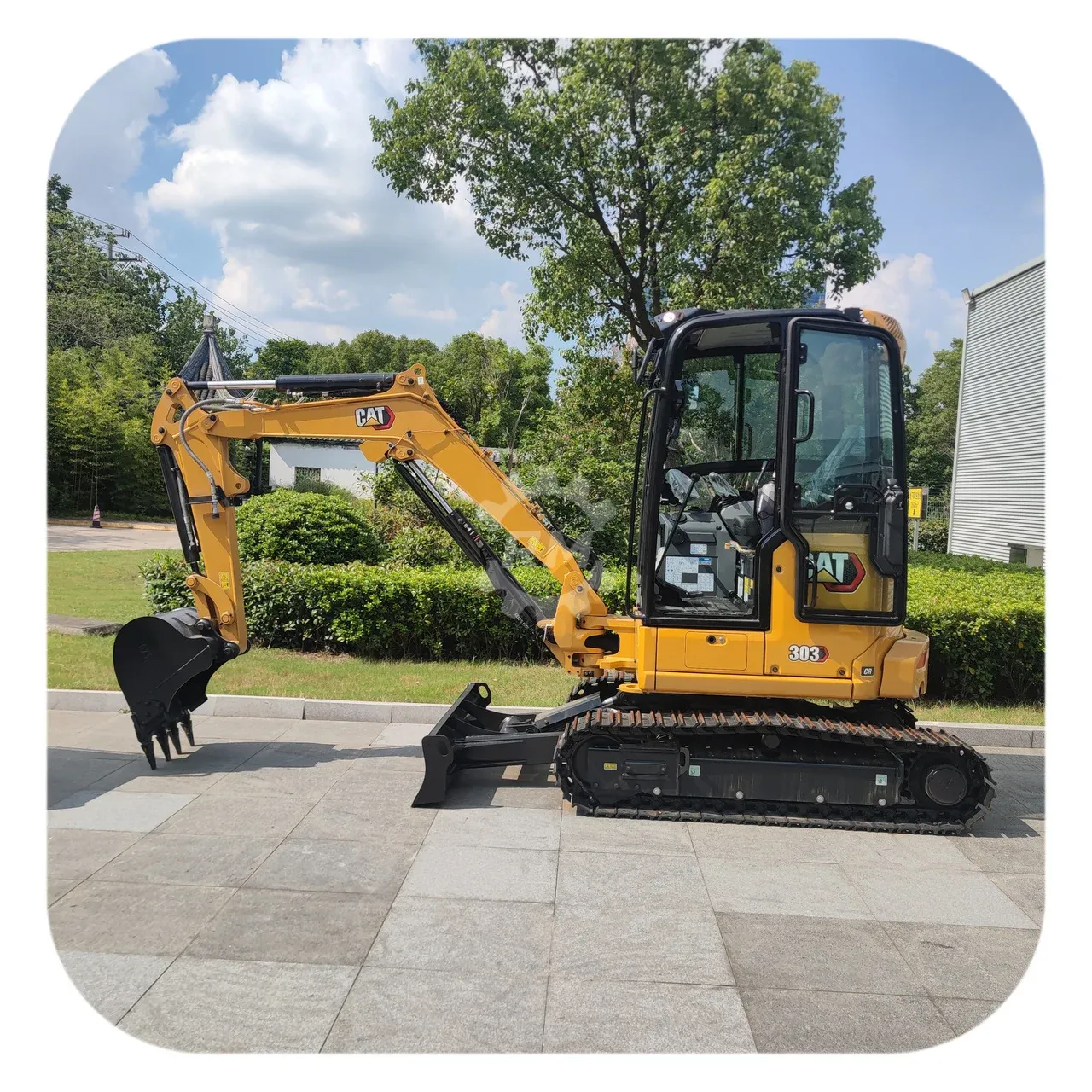 New CAT 303 CR Mini Excavator