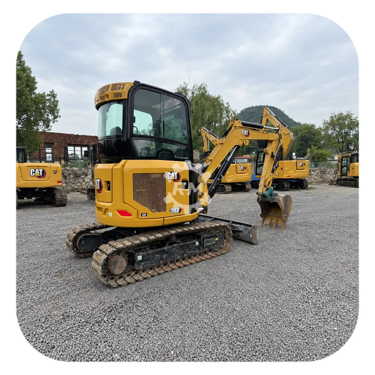 Used CAT 303 CR Mini Excavator