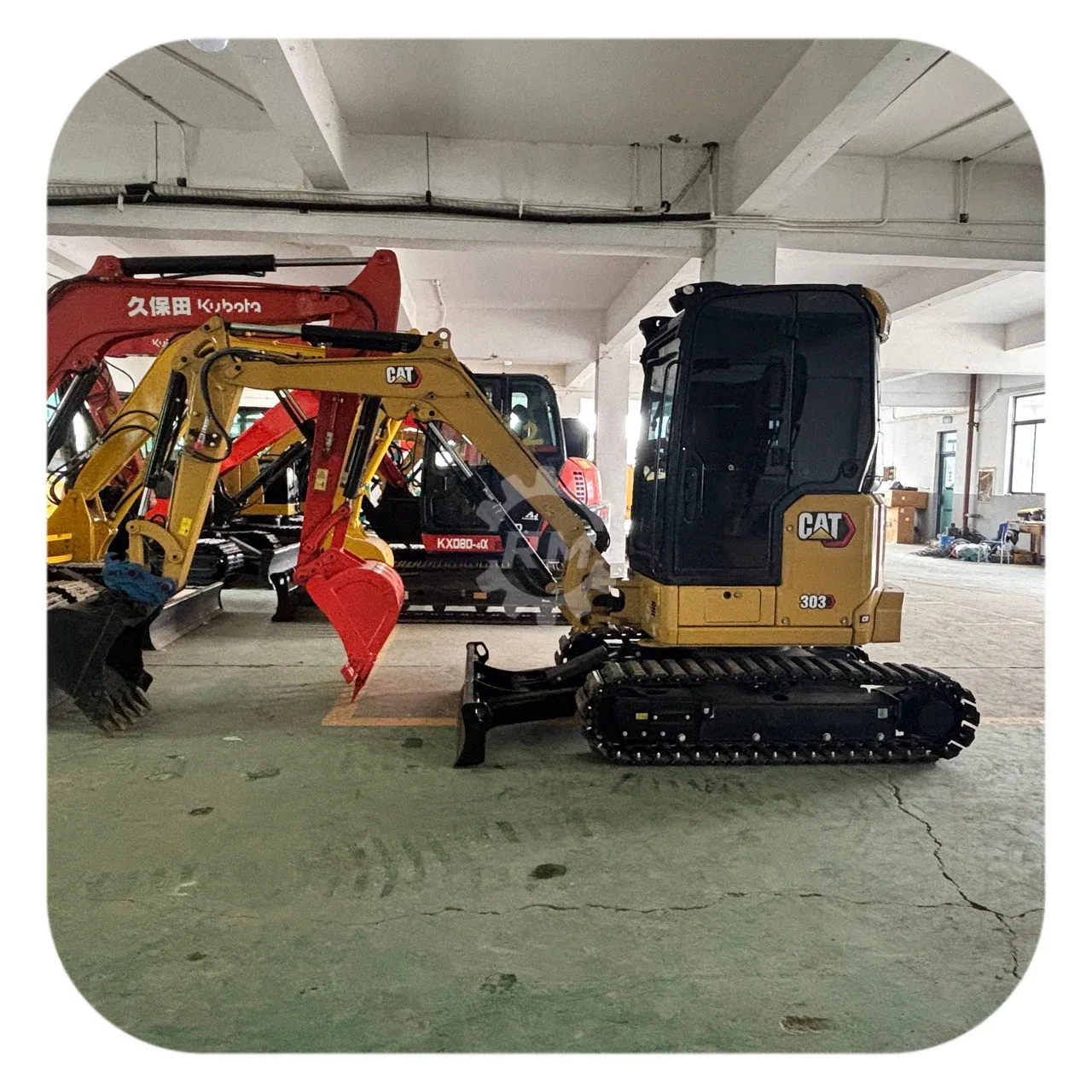 Refurbished CAT 303 CR Mini Excavator